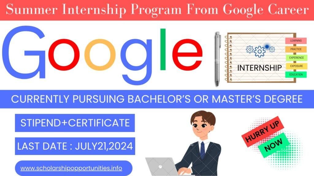 Google Summer Internship Program 2025