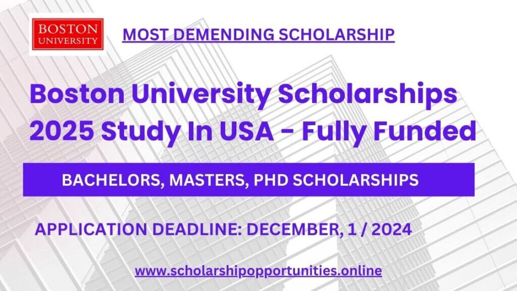 Boston University Scholarships 2025